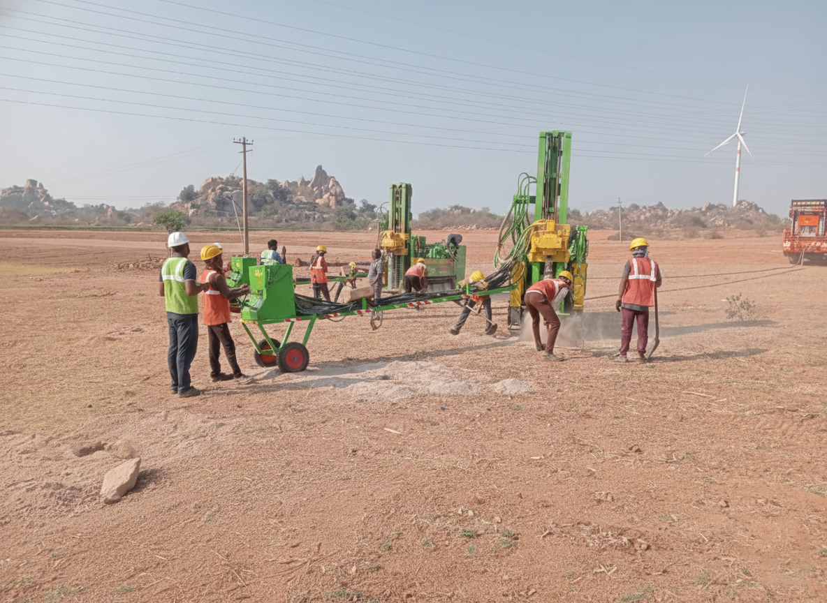 Underground Cable Laying